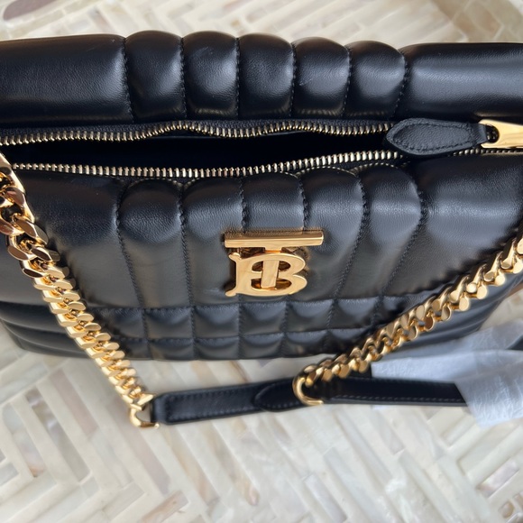 Burberry Quilted Leather Small Soft Lola Bag - Picture 14 of 16